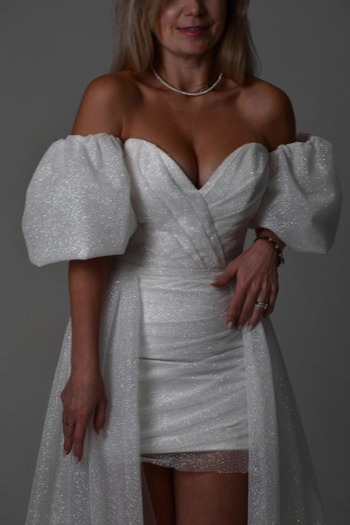 Short bridal shower dress
